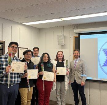 Undergraduate students inducted into Phi Alpha Theta History Honors Society during Fall 2023
                  