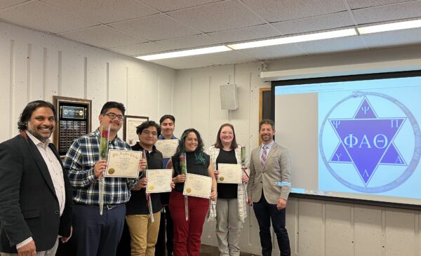 Undergraduate students inducted into Phi Alpha Theta History Honors Society during Fall 2023