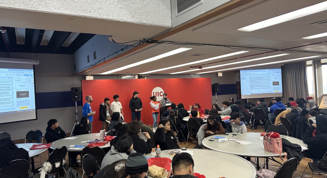 Farragut high schoolers deliberate on climate change at UIC